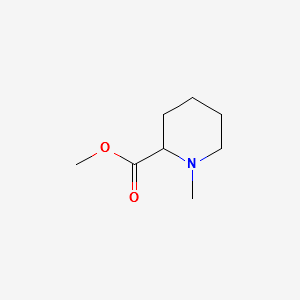 METHYL 1-METHYLPIPERIDINE-2-CARBOXYLATE structure, CAS 1690-74-0