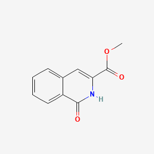 METHYL 1-OXO-1,2-DIHYDROISOQUINOLINE-3-CARBOXYLATE structure, CAS 69454-42-8