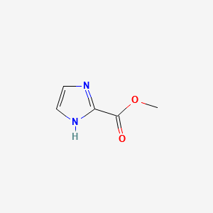 METHYL 1H-IMIDAZOLE-2-CARBOXYLATE structure, CAS 17334-09-7