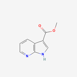 METHYL 1H-PYRROLO[2,3-B]PYRIDINE-3-CARBOXYLATE structure, CAS 808137-94-2