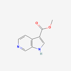 METHYL 1H-PYRROLO[2,3-C]PYRIDINE-3-CARBOXYLATE structure, CAS 108128-12-7