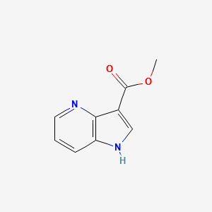 METHYL 1H-PYRROLO[3,2-B]PYRIDINE-3-CARBOXYLATE structure, CAS 952800-39-4