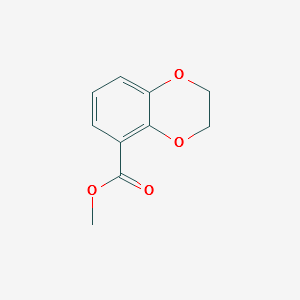 METHYL 2,3-DIHYDROBENZO[B][1,4]DIOXINE-5-CARBOXYLATE structure, CAS 214894-91-4