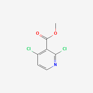 METHYL 2,4-DICHLORONICOTINATE structure, CAS 442903-28-8