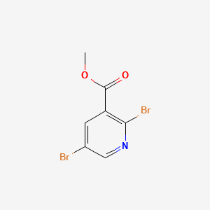METHYL 2,5-DIBROMONICOTINATE structure, CAS 78686-82-5