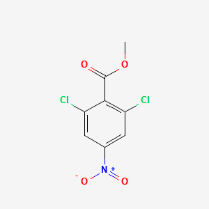 METHYL 2,6-DICHLORO-4-NITROBENZOATE structure, CAS 232275-50-2