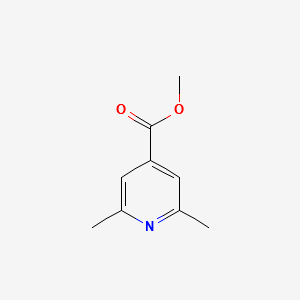 METHYL 2,6-DIMETHYLISONICOTINATE structure, CAS 142896-15-9