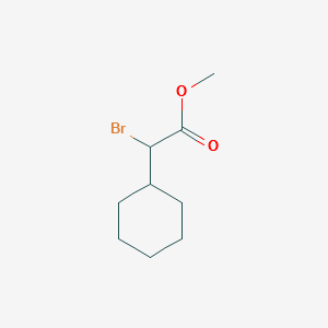 METHYL 2-(2-BROMOCYCLOHEXYL)ACETATE structure, CAS 58851-63-1