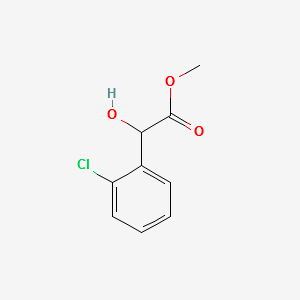 METHYL 2-(2-CHLOROPHENYL)-2-HYDROXYACETATE structure, CAS 156276-21-0
