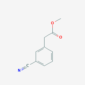 METHYL 2-(3-CYANOPHENYL)ACETATE structure, CAS 52798-00-2