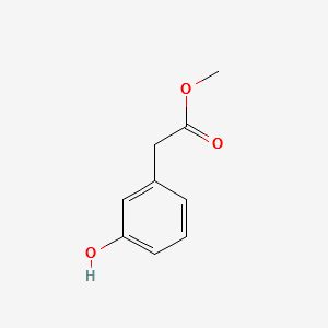 METHYL 2-(3-HYDROXYPHENYL)ACETATE structure, CAS 42058-59-3