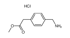 METHYL 2-(4-(AMINOMETHYL)PHENYL)ACETATE HYDROCHLORIDE structure, CAS 99075-25-9