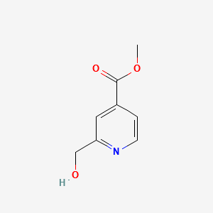 METHYL 2-(HYDROXYMETHYL)ISONICOTINATE structure, CAS 58481-17-7