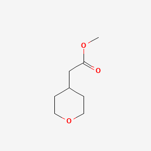 METHYL 2-(TETRAHYDRO-2H-PYRAN-4-YL)ACETATE structure, CAS 156002-64-1