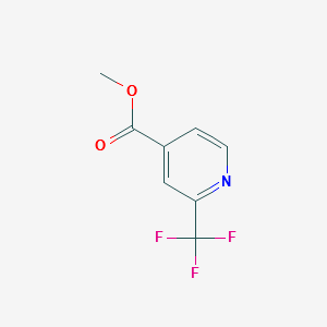 METHYL 2-(TRIFLUOROMETHYL)ISONICOTINATE structure, CAS 588702-68-5