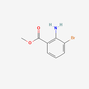 METHYL 2-AMINO-3-BROMOBENZOATE structure, CAS 104670-74-8