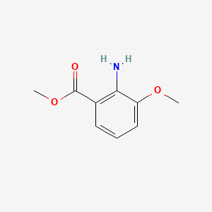 METHYL 2-AMINO-3-METHOXYBENZOATE structure, CAS 5121-34-6