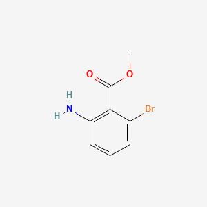METHYL 2-AMINO-6-BROMOBENZOATE structure, CAS 135484-78-5