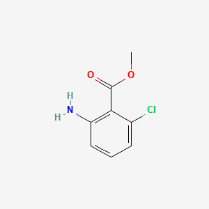 METHYL 2-AMINO-6-CHLOROBENZOATE structure, CAS 41632-04-6