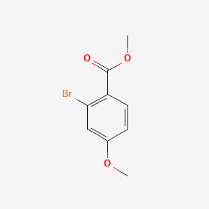 METHYL 2-BROMO-4-METHOXYBENZOATE structure, CAS 17100-65-1