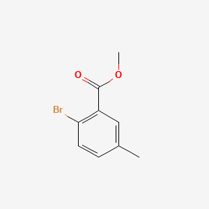 METHYL 2-BROMO-5-METHYLBENZOATE structure, CAS 90971-88-3