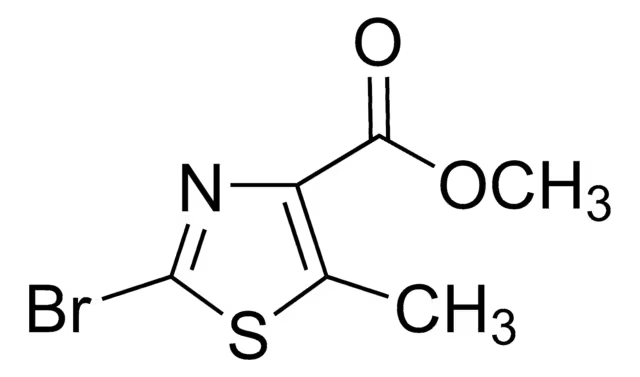METHYL 2-BROMO-5-METHYLTHIAZOLE-4-CARBOXYLATE structure, CAS 56355-61-4