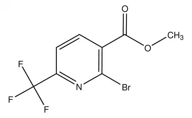 METHYL 2-BROMO-6-(TRIFLUOROMETHYL)NICOTINATE structure, CAS 144740-56-7