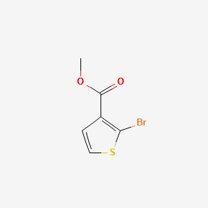 METHYL 2-BROMOTHIOPHENE-3-CARBOXYLATE structure, CAS 76360-43-5