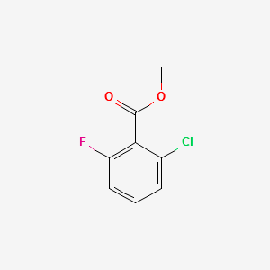 METHYL 2-CHLORO-6-FLUOROBENZOATE structure, CAS 151360-57-5