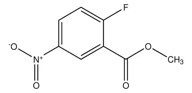 METHYL 2-FLUORO-5-NITROBENZENECARBOXYLATE structure, CAS 2965-22-2