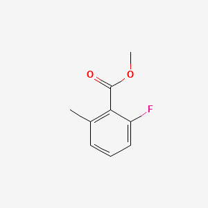 METHYL 2-FLUORO-6-METHYLBENZOATE structure, CAS 197516-57-7