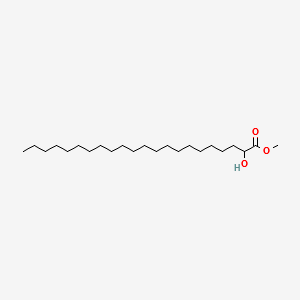 METHYL 2-HYDROXYDOCOSANOATE structure, CAS 13980-17-1