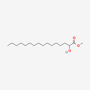 METHYL 2-HYDROXYHEXADECANOATE structure, CAS 16742-51-1