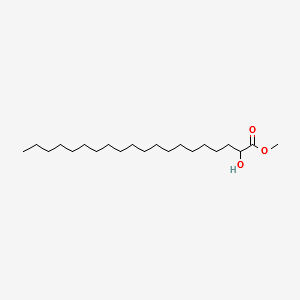 METHYL 2-HYDROXYICOSANOATE structure, CAS 16742-49-7