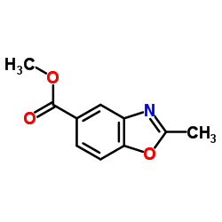 METHYL 2-METHYLBENZO[D]OXAZOLE-5-CARBOXYLATE structure, CAS 136663-21-3