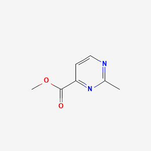METHYL 2-METHYLPYRIMIDINE-4-CARBOXYLATE structure, CAS 73955-55-2