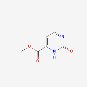 METHYL 2-OXO-1,2-DIHYDROPYRIMIDINE-4-CARBOXYLATE structure, CAS 950514-14-4