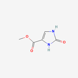METHYL 2-OXO-2,3-DIHYDRO-1H-IMIDAZOLE-4-CARBOXYLATE structure, CAS 20901-53-5