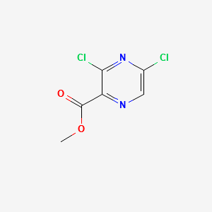 METHYL 3,5-DICHLOROPYRAZINE-2-CARBOXYLATE structure, CAS 330786-09-9