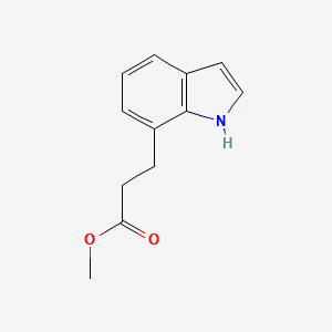 METHYL 3-(1H-INDOL-7-YL)PROPANOATE structure, CAS 915377-39-8