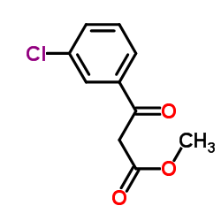 METHYL 3-(3-CHLOROPHENYL)-3-OXOPROPANOATE structure, CAS 632327-19-6