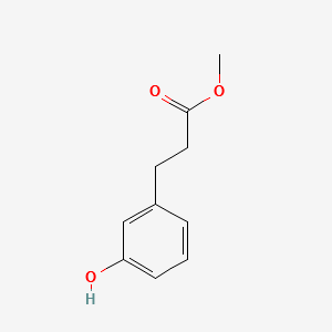 METHYL 3-(3-HYDROXYPHENYL)PROPANOATE structure, CAS 61389-68-2