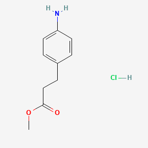 METHYL 3-(4-AMINOPHENYL)PROPANOATE structure, CAS 91012-19-0