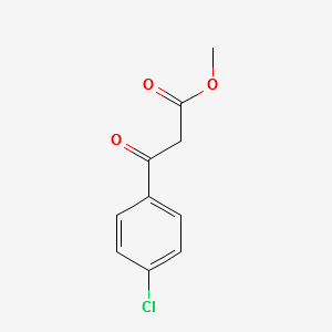 METHYL 3-(4-CHLOROPHENYL)-3-OXOPROPANOATE structure, CAS 53101-00-1