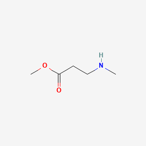 METHYL 3-(METHYLAMINO)PROPANOATE structure, CAS 24549-12-0