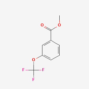 METHYL 3-(TRIFLUOROMETHOXY)BENZOATE structure, CAS 148438-00-0