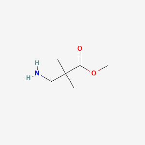 METHYL 3-AMINO-2,2-DIMETHYLPROPANOATE structure, CAS 25307-82-8