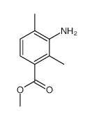 METHYL 3-AMINO-2,4-DIMETHYLBENZOATE structure, CAS 24812-89-3