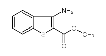 METHYL 3-AMINOBENZO[B]THIOPHENE-2-CARBOXYLATE structure, CAS 35212-85-2