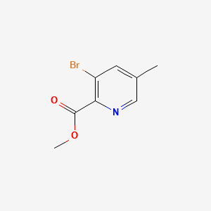 METHYL 3-BROMO-5-METHYLPICOLINATE structure, CAS 1228880-68-9